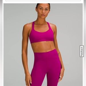 Free to be wild Lululemon bra